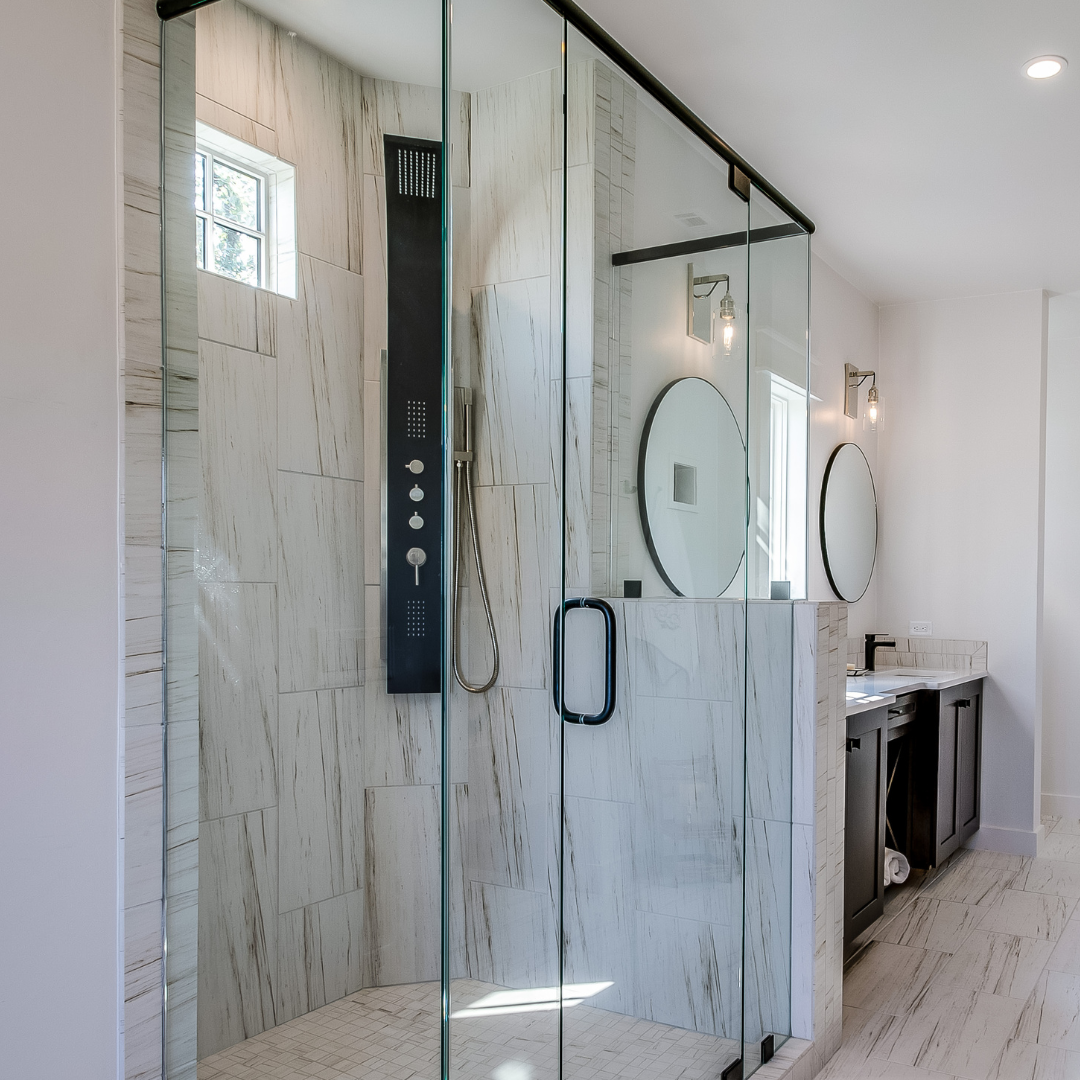 Frameless shower doors