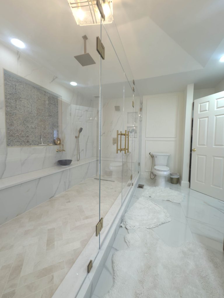 frameless showers image
