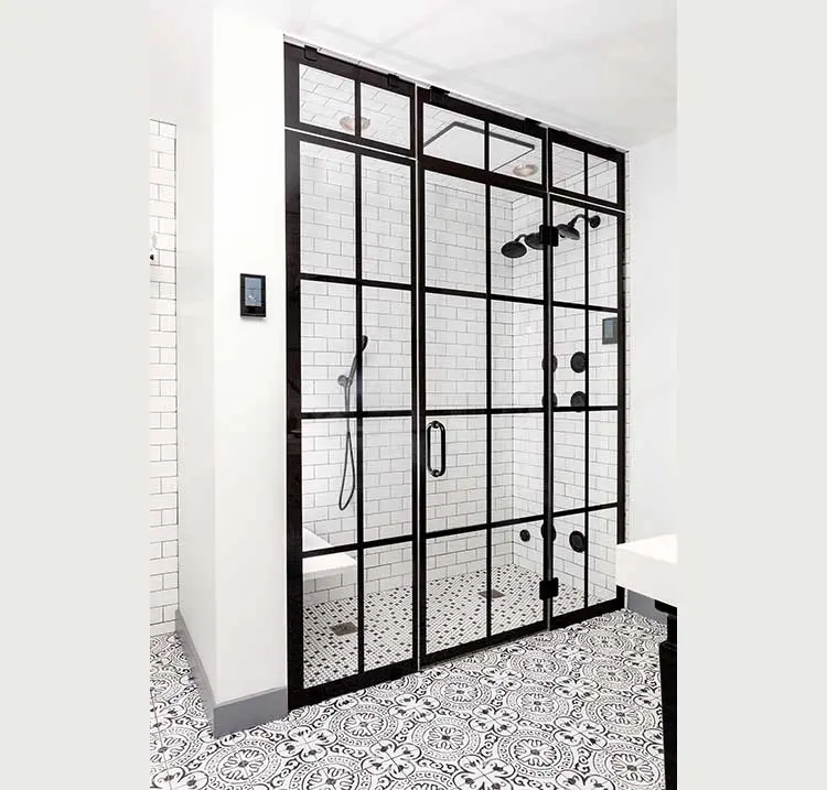 grid showers image