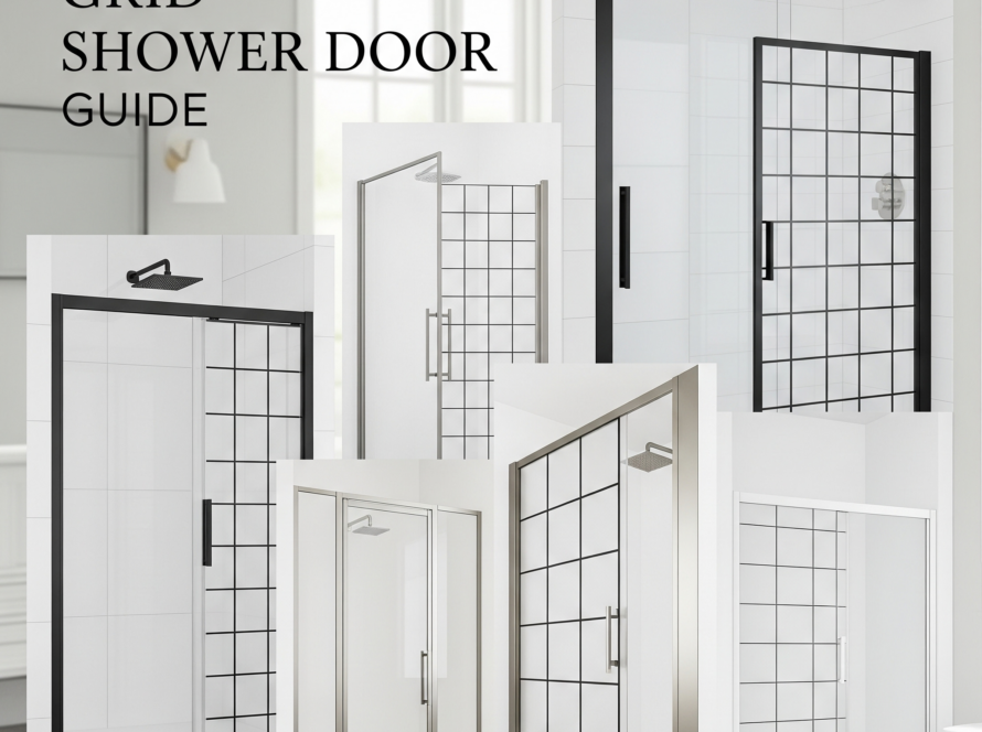grid shower door