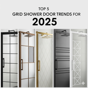 grid shower door