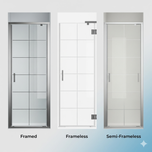grid shower door
