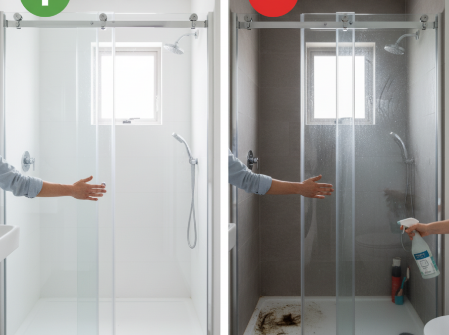 sliding shower doors