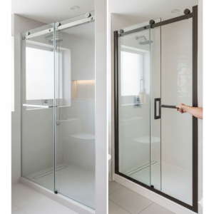 sliding shower door