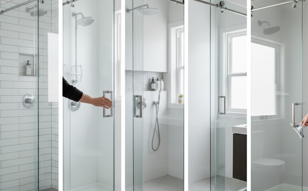 sliding shower doors