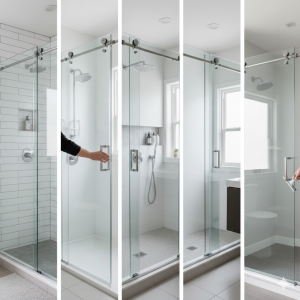 sliding shower doors
