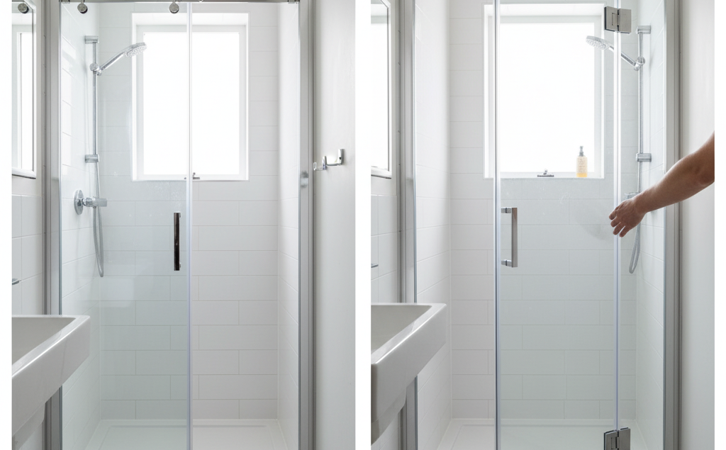 sliding shower doors