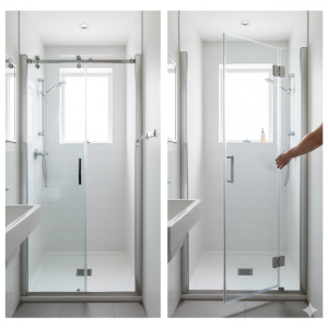 sliding shower doors