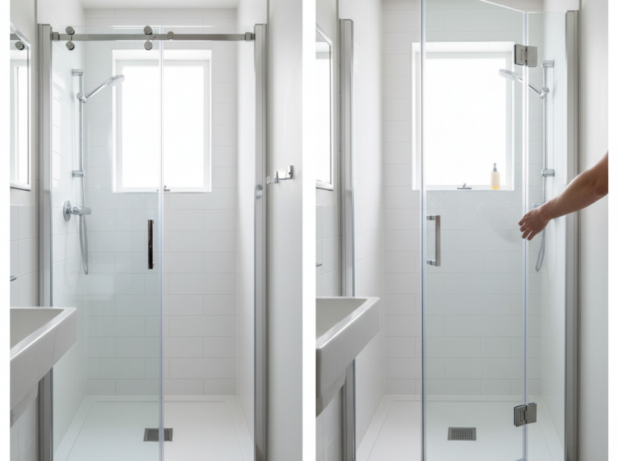 sliding shower doors