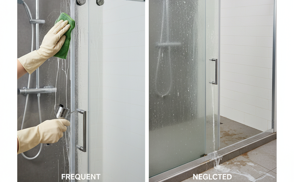 sliding shower doors