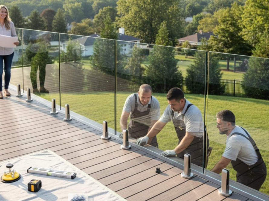 Custom Glass Railing