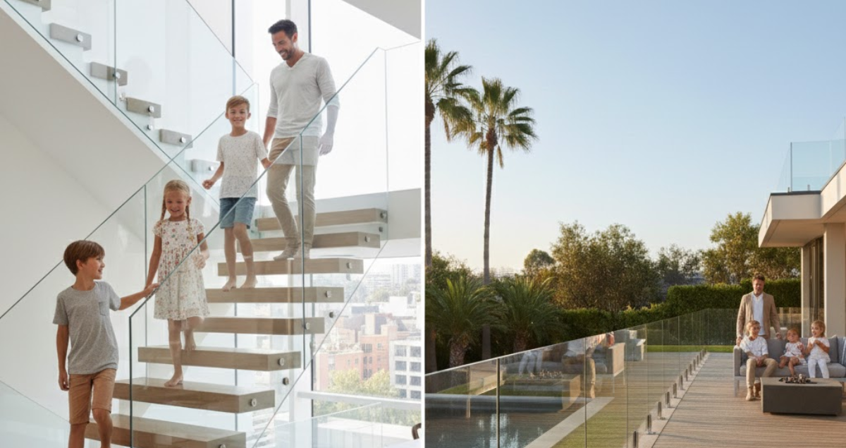 Custom Glass Railing