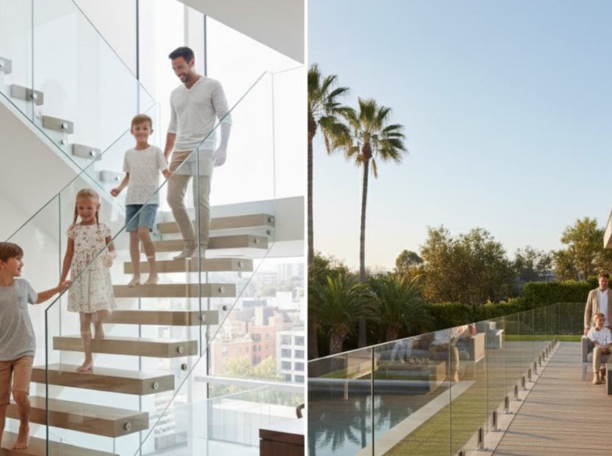 Custom Glass Railing