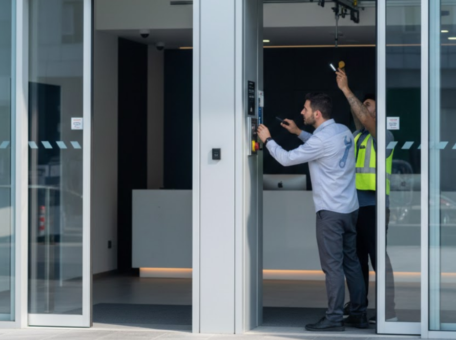commercial door