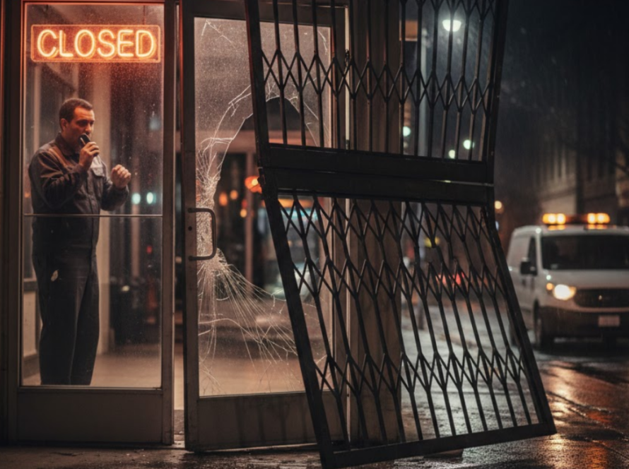 commercial door