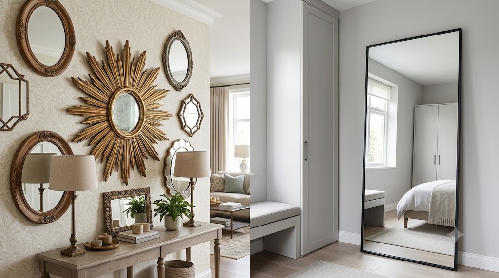 types of mirrors