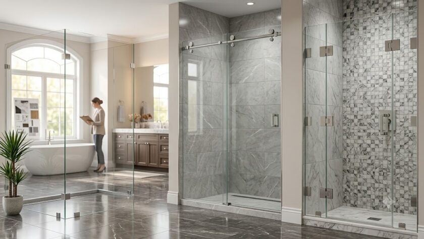 shower door